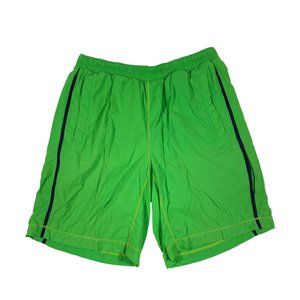 Lululemon Lightweight Green Lined Running Shorts